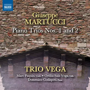 Pochette de Piano Trios Nos. 1 and 2 de Giuseppe Martucci