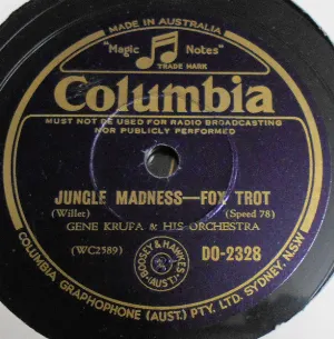 Pochette de Jungle Madness / Who? de Gene Krupa and His Orchestra