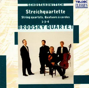 Pochette String Quartets 1, 3, 4