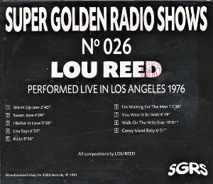 Pochette 1976‐12‐01: Live in Los Angeles, USA