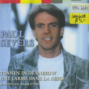 Pochette de Tranen in de sneeuw / Une larme dans la neige de Paul Severs