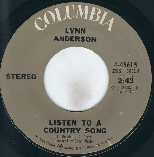 Pochette de Listen to a Country Song de Lynn Anderson