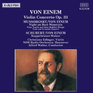 Pochette de Violin Concerto Op. 33 de Gottfried von Einem - Alfred Walter - NDR Radiophilharmonie