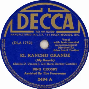 Pochette El Rancho Grande (My Ranch) / Ida Sweet as Apple Cider
