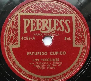 Pochette de Estupido cupido / Déjame de Los Tecolines - Sergio Flores