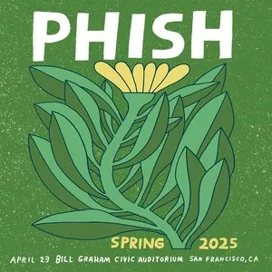Pochette de 2025-04-23: Bill Graham Civic Auditorium, San Francisco, CA, USA de Phish