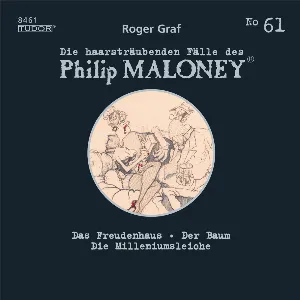 Pochette de Die haarsträubenden Fälle des Philip Maloney, N° 61 de Roger Graf