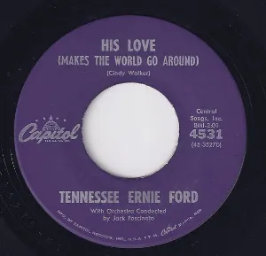 Pochette de His Love (Makes the World Go Around) de Tennessee Ernie Ford