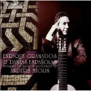 Pochette de 12 danzas españolas de Enrique Granados