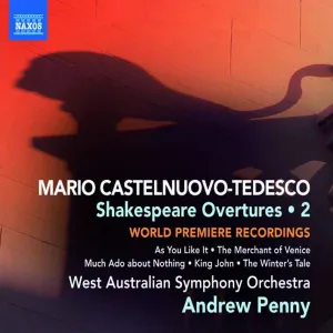 Pochette de Shakespeare Overtures, Vol. 2 de Mario Castelnuovo‐Tedesco - West Australian Symphony Orchestra