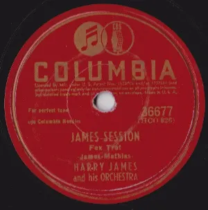 Pochette de James Session / I Heard You Cried Last Night de Harry James and His Orchestra