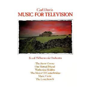 Pochette de Music for Television de Carl Davis