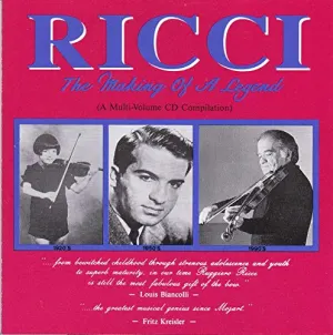 Pochette de Violin Concertos de Keith Clark - Pacific Symphony - Samuel Barber - Ruggiero Ricci - Gian Carlo Menotti