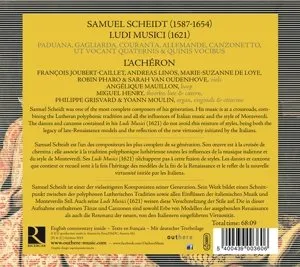 Pochette de Ludi Musici de L’Achéron - François Joubert-Caillet - Samuel Scheidt