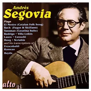 Pochette de Guitar Music de Andrés Segovia