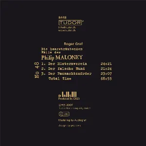 Pochette de Die haarsträubenden Fälle des Philip Maloney, N° 48 de Roger Graf