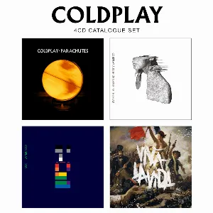 Pochette Coldplay 4 CD Catalogue Set
