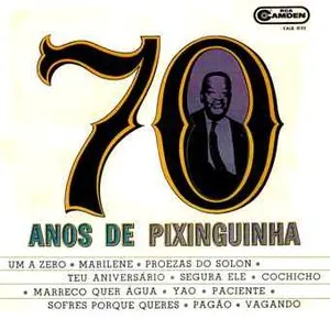 Pochette de 70 anos de Pixinguinha de Pixinguinha