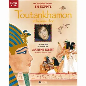 Pochette de Toutankhamon et la larme d’or de Marlène Jobert