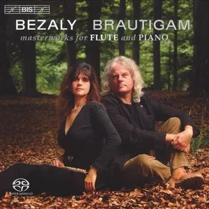 Pochette de Masterworks for Flute and Piano de Sharon Bezaly - Ronald Brautigam