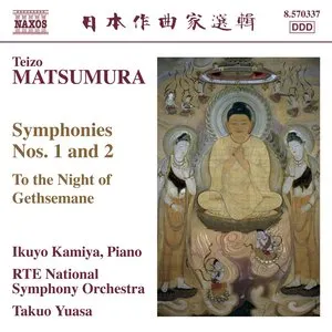 Pochette de Symphonies nos. 1 and 2 / To the Night of Gethsemane de RTÉ National Symphony Orchestra - Takuo Yuasa