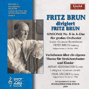 Pochette de Fritz Brun dirigiert Fritz Brun de Fritz Brun