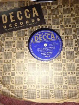Pochette de Would Ja Mind / It's a Blue World de Woody Herman and His Orchestra