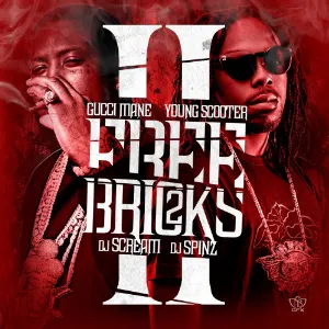 Pochette de Free Bricks 2 de Gucci Mane - Young Scooter
