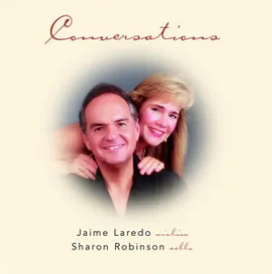 Pochette de Conversations: Duos for Violin and Cello de Jaime Laredo