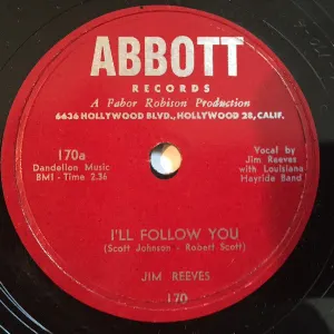Pochette de I’ll Follow You / Penny Candy de Jim Reeves