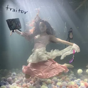 Pochette de traitor de Olivia Rodrigo