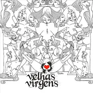 Pochette de Ninguém beija como as lésbicas de Velhas Virgens