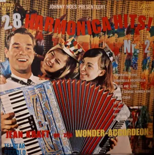 Pochette de Johnny Hoes presenteert: 28 harmonicahits! Nr. 2 de Jean Kraft