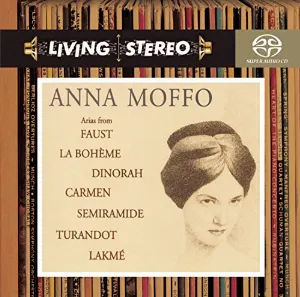 Pochette de Arias from Faust, La bohème, Dinorah, Carmen, Semiramide, Turandot, Lakmé de Tullio Serafin - Orchestra del Teatro dell’Opera di Roma - Anna Moffo
