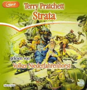 Pochette de Strata de Terry Pratchett - Volker Niederfahrenhorst
