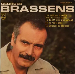 Pochette de Les Copains d’abord de Georges Brassens