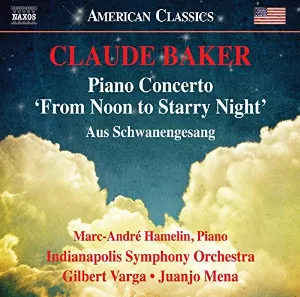 Pochette de Piano Concerto "From Noon to Starry Night" / Aus Schwanengesang de Marc-André Hamelin - Indianapolis Symphony Orchestra - Juanjo Mena