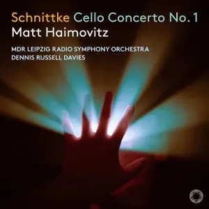 Pochette de Cello Concerto no. 1 de Alfred Schnittke - Matt Haimovitz - MDR Sinfonieorchester - Dennis Russell Davies