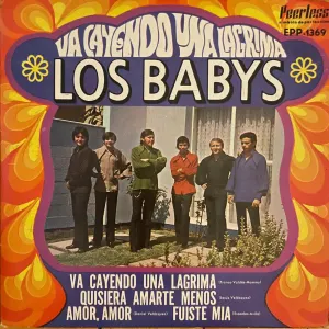 Pochette de Va cayendo una lágrima de Los Babys