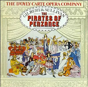 Pochette de The Pirates of Penzance (1967 D’Oyly Carte cast) de Arthur Sullivan - W.S. Gilbert