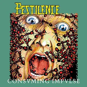 Pochette de Consuming Impulse de Pestilence