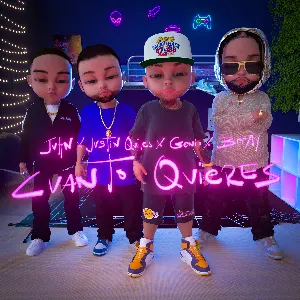 Pochette de Cuánto quieres de Genio - Brray - Juhn - Justin Quiles