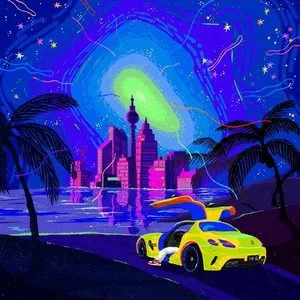 Pochette de glow forever de The Quiett