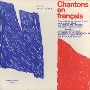 Pochette de Chantons en français, Vol. 2 (Includes Parts 3 and 4): French Songs for Learning French de Alan Mills