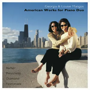 Pochette American Works for Piano Duo