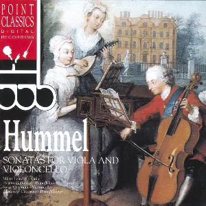 Pochette de Sonatas for Viola and Violoncello de Johann Nepomuk Hummel