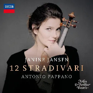 Pochette de 12 Stradivari de Janine Jansen - Antonio Pappano