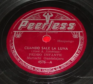 Pochette de Cuando sale la luna / Llegaste tarde de Pedro Infante