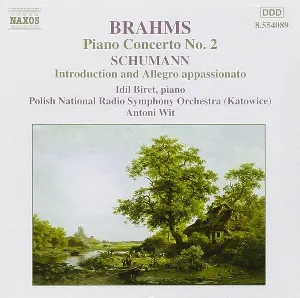 Pochette Brahms: Piano Concerto no. 2 / Schumann: Introduction and Allegro appassionato