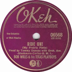 Pochette de Cherokee Maiden / Ride On! (My Prairie Pinto) de Bob Wills and His Texas Playboys